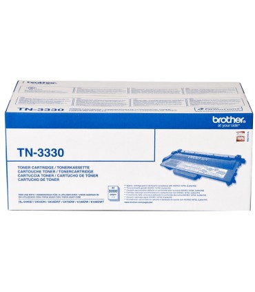 Toner brother tn 3330 para impresoras hl 5440d 5450dn 5470dw 6180dw 3000 pag