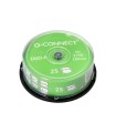 Dvd-r q-connect capacidad 4,7gb duracion 120min velocidad 16x bote de 25 unidades