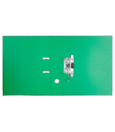 Modulo liderpapel 2 archivadores folio 2 anillas mecanismo de palanca 75mm verde