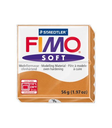 Pasta staedtler fimo soft 57 gr color cognac