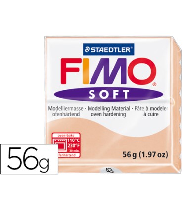 Pasta staedtler fimo soft 57 gr color carne