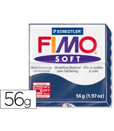 Pasta staedtler fimo soft 57 gr color azul windsor