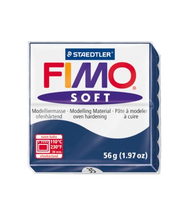 Pasta staedtler fimo soft 57 gr color azul windsor