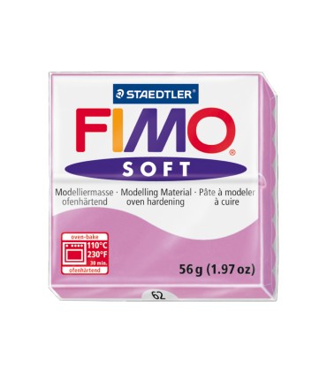 Pasta staedtler fimo soft 57 gr color violeta claro