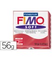 Pasta staedtler fimo soft 57 gr color rojo cereza