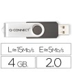 Memoria usb q-connect flash 4 gb 2.0