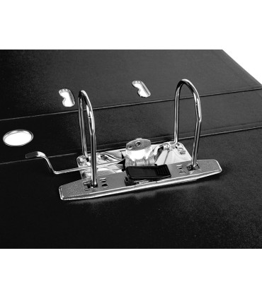 Modulo liderpapel 2 archivadores folio 2 anillas mecanismo de palanca 75mm negro