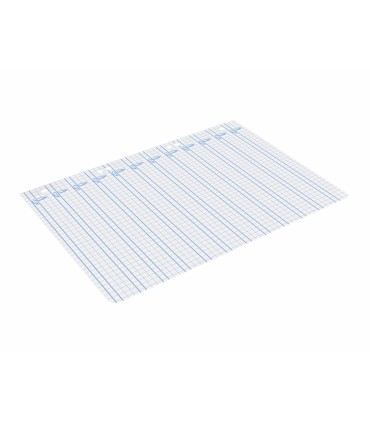 Recambio liderpapel cuarto pautaguia 100 hojas 75 g cuadriculado pautado 4 mm con margen 6 taladros