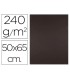 Cartulina liderpapel 50x65 cm marron oscuro 240 gr unidad