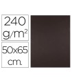 Cartulina liderpapel 50x65 cm marron oscuro 240 gr unidad