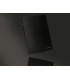 Libreta liderpapel tapa negra a4 80 hojas 60g m2 cuadro 5mm con doble margen