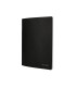 Libreta liderpapel tapa negra a4 80 hojas 60g m2 cuadro 5mm con doble margen