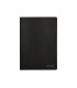 Libreta liderpapel tapa negra a4 80 hojas 60g m2 cuadro 5mm con doble margen