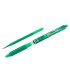 Boligrafo pilot frixion clicker borrable 07 mm color verde