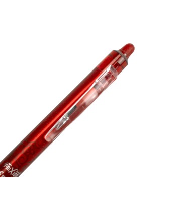 Boligrafo pilot frixion clicker borrable 07 mm color rojo