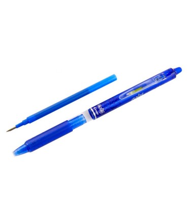 Boligrafo pilot frixion clicker borrable 07 mm color azul