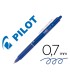 Boligrafo pilot frixion clicker borrable 07 mm color azul