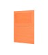 Subcarpeta cartulina q connect din a4 naranja con ventana transparente 120 g m2