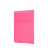 Subcarpeta cartulina q connect din a4 rosa con ventana transparente 120 g m2