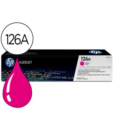 Toner hp laserjet cp1025 mfp m175a ce313a magenta 1000 pag 