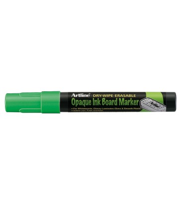 Rotulador artline pizarra verde negra epw 4 ve gr color verde fluorescente bolsa de 4 unidades