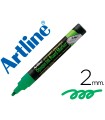 Rotulador artline pizarra verde negra epw-4 ve-gr color verde fluorescente bolsa de 4 unidades