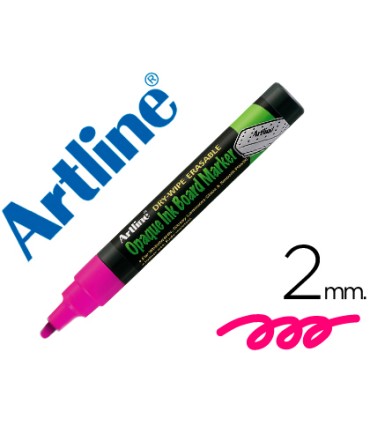 Rotulador artline pizarra verde negra epw 4 vi color violeta bolsa de 4 unidades