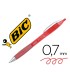 Boligrafo bic atlantis rojo retractil tinta gel punta 1 mm