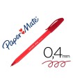 Boligrafo paper mate inkjoy 100 punta media trazo 1mm rojo