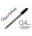 Boligrafo paper mate inkjoy 100 punta media trazo 1mm negro