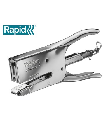 Grapadora rapid de tenaza k1 capacidad 50 hojas usa grapas 22 6 24 6 y 24 8