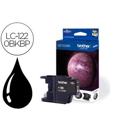 Ink jet brother lc 1220 mfc j430w dcp j725w j925w negro 300 pag