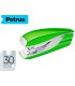 Grapadora petrus mod 635 wow verde metalizada capacidad 30 hojas