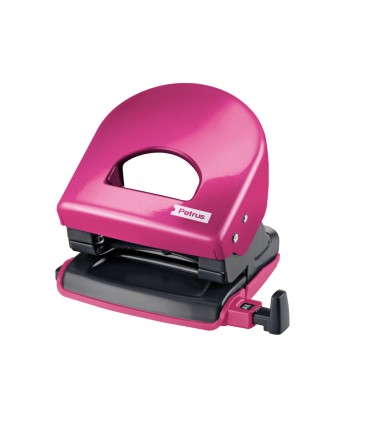 Taladrador petrus 62 wow fucsia metalizado capacidad 30 hojas