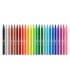 Rotulador liderpapel slim caja de 24 unidades colores surtidos