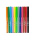 Rotulador liderpapel slim caja de 12 unidades colores surtidos