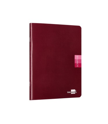 Libreta liderpapel scriptus a5 plus 48 hoj90g m2 cuadro 4mm con margen