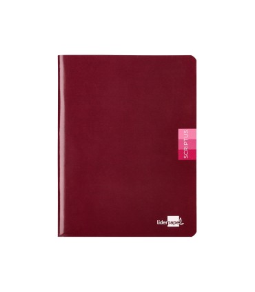 Libreta liderpapel scriptus a5 plus 48 hoj90g m2 cuadro 4mm con margen