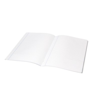 Libreta liderpapel scriptus a4 48 hojas 90g m2 cuadro 4mm con margen