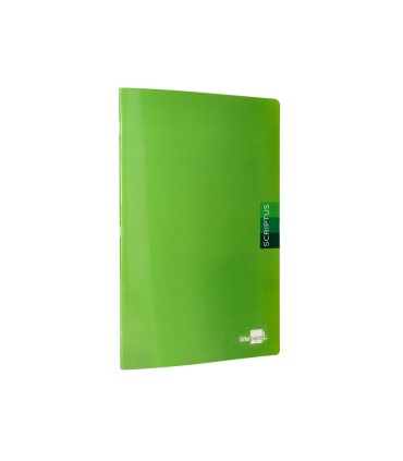 Libreta liderpapel scriptus a4 48 hojas 90g m2 cuadro 3mm con margen