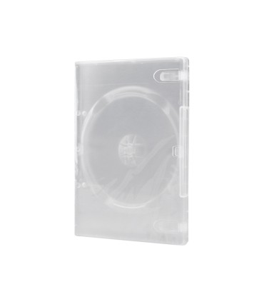 Caja dvd q connect transparente pack de 5 unidades