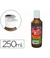 Tempera liquida jovi escolar 250 ml marron