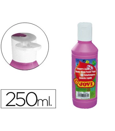 Tempera liquida jovi escolar 250 ml magenta