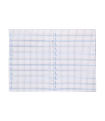 Libreta liderpapel pautaguia tapa cartoncillo 32 hojas din a5 70 g cuadriculado pautado 4 mm