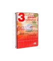 Cuaderno espiral liderpapel cuarto pautaguia tapa blanda 40h 75 gr cuadro pautado 3 mm con margen colores surtidos