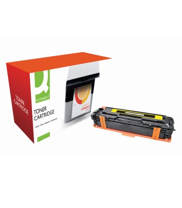 Toner q connect compatible hp cb542a color laser jet 1215 1515 1518 amarillo 1400pag 