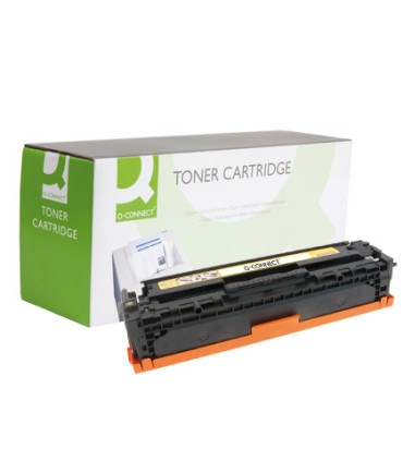 Toner q connect compatible hp cb542a color laser jet 1215 1515 1518 amarillo 1400pag 