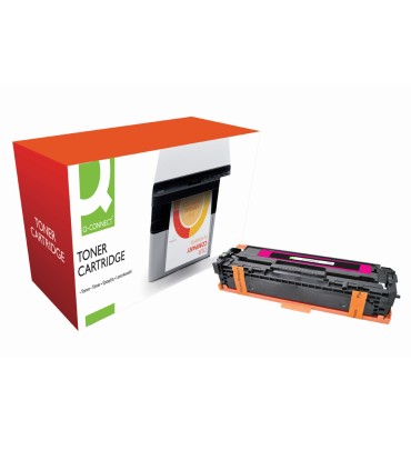 Toner q connect compatible hp cb543a color laser jet 1215 1515 1518 magenta 1400pag 