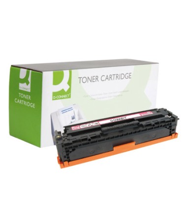 Toner q connect compatible hp cb543a color laser jet 1215 1515 1518 magenta 1400pag 