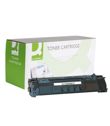 Toner q connect compatible hp q5949a para laserjet negro 1160 1320 2500pag 